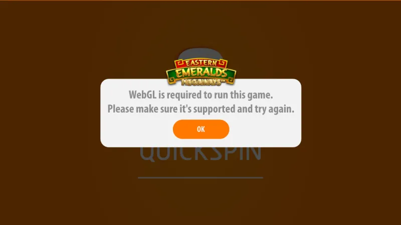 Eastern Emeralds Megaways online pokie by Quickspin — in-game view